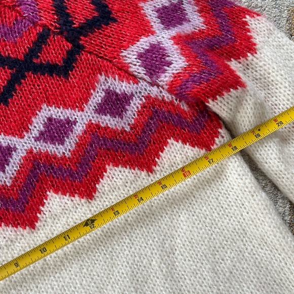 SO Fair Isle Sweater Size Small - Picture 5 of 7